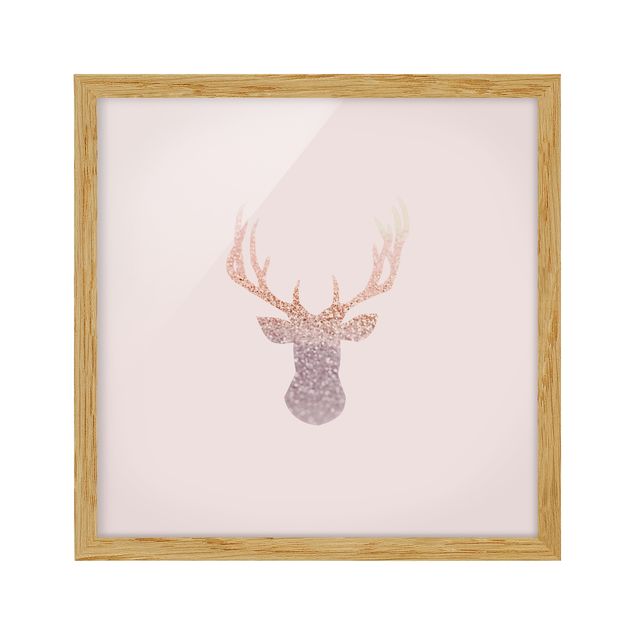 Ingelijste posters Shimmering Deer