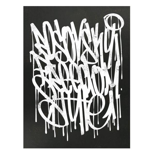 Magneetborden - Graffiti Art Freedom Style