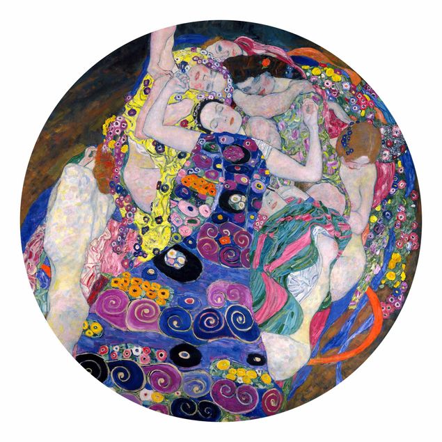 Behangcirkel Gustav Klimt - The Virgin