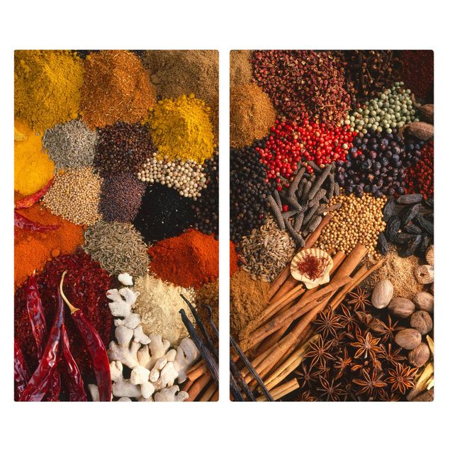 Kookplaat afdekplaten Exotic Spices
