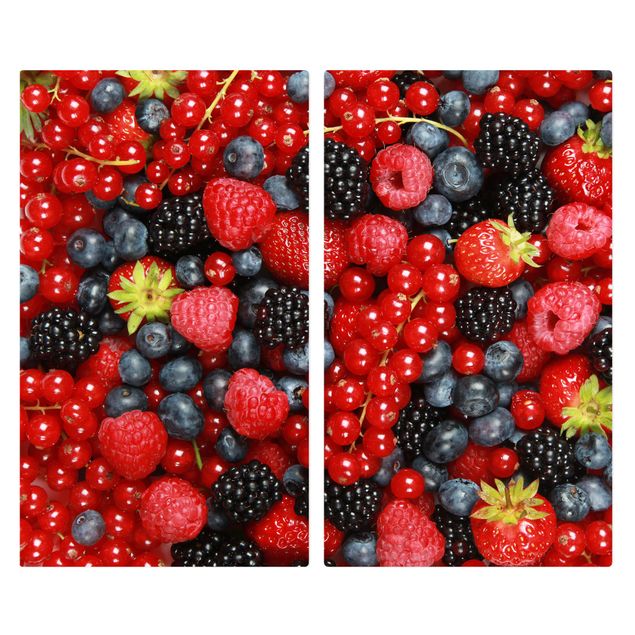 Kookplaat afdekplaten Fruity Berries