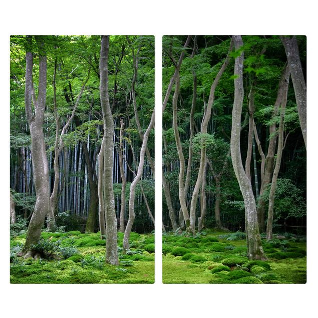 Kookplaat afdekplaten Japanese Forest