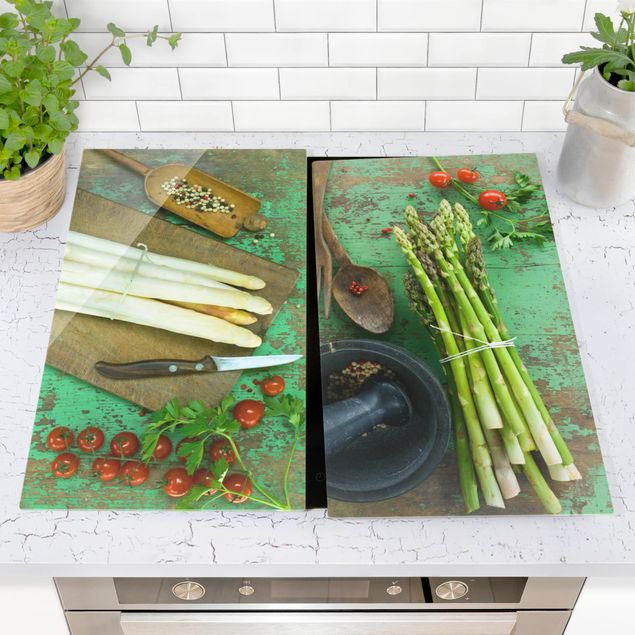 Kookplaat afdekplaten Asparagus Compositions