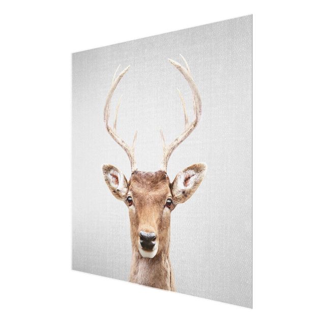 Glasschilderijen - Deer Heinrich