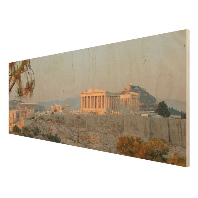 Houten schilderijen Acropolis