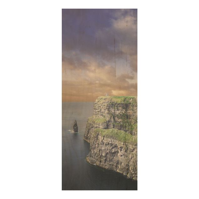 Houten schilderijen Cliffs Of Moher