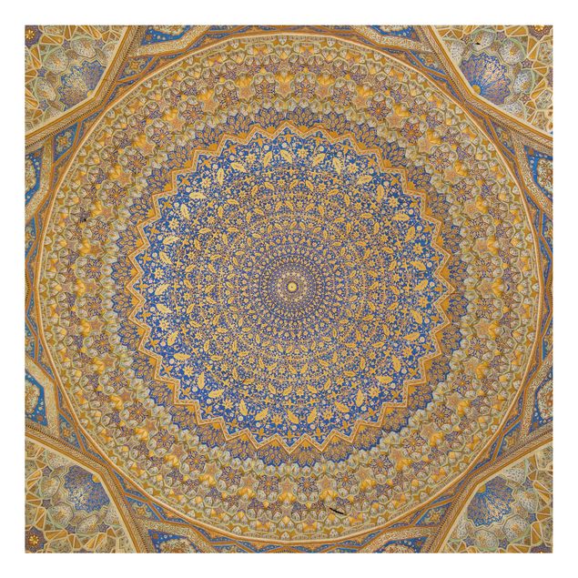 Houten schilderijen Dome Of The Mosque