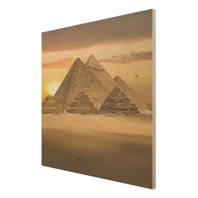 Houten schilderijen Dream of Egypt