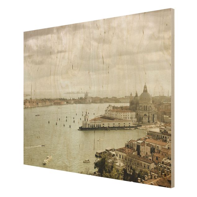 Houten schilderijen Lagoon Of Venice