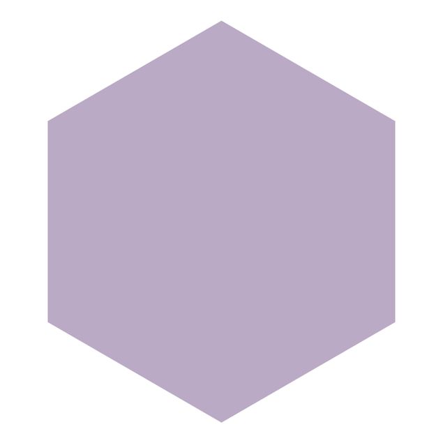 Hexagon Behang Lavender