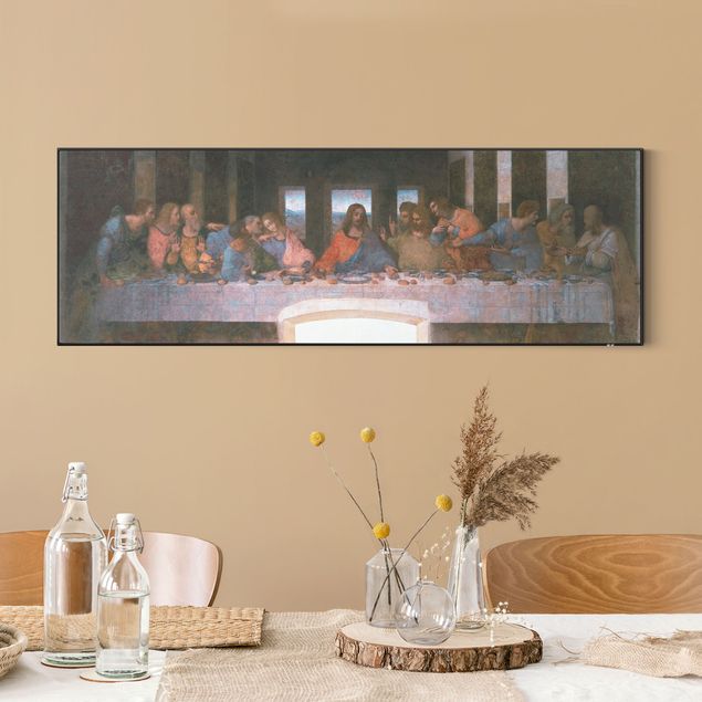 Verwisselbaar schilderij - Leonardo da Vinci - The Last Supper