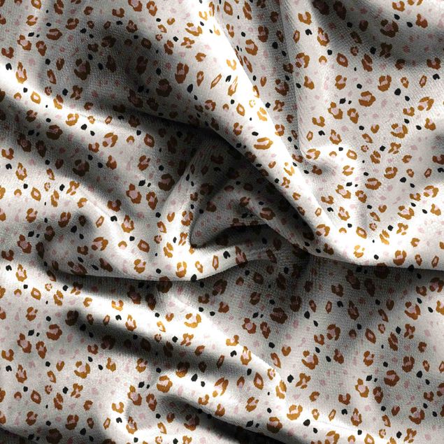 Raamgordijnen Leopard Pattern In Pastel