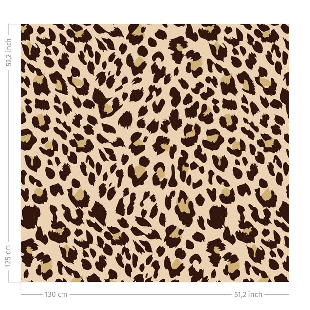 gordijnen patronen Leopard Pattern