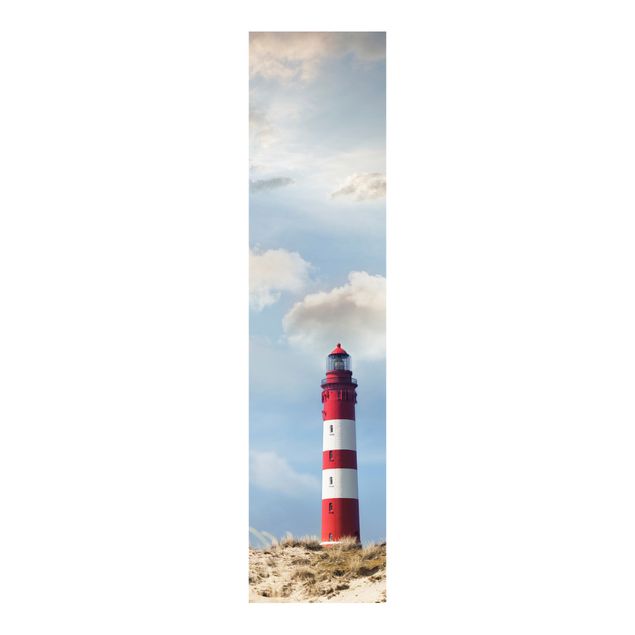 Schuifgordijnen Lighthouse Between Dunes