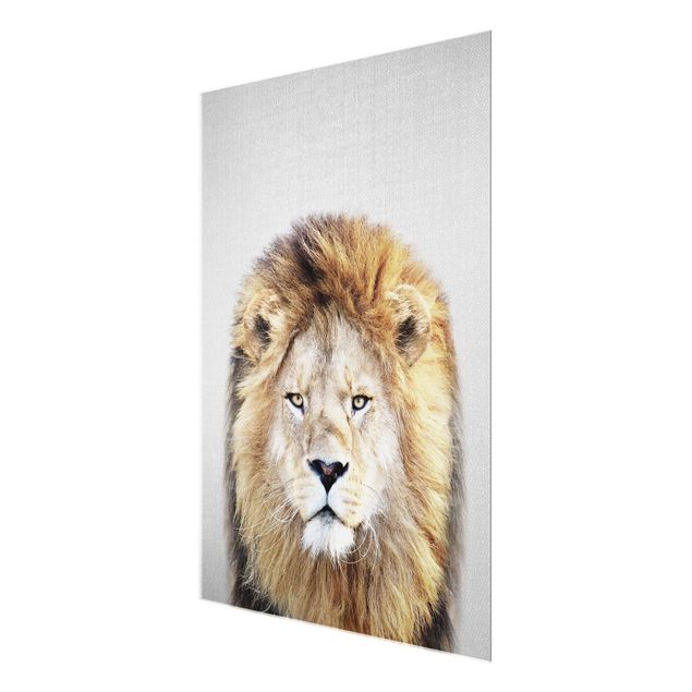 Glasschilderijen - Lion Linus