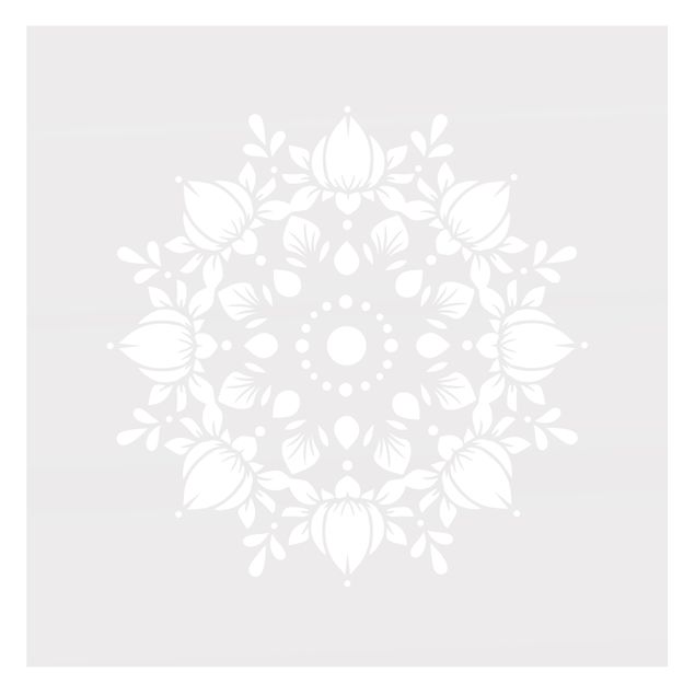 Raamfolie - Lotus Mandala II