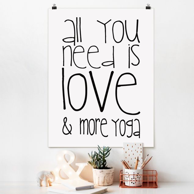 Posters Love and Yoga