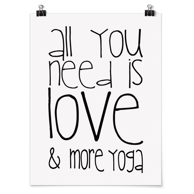 Posters Love and Yoga