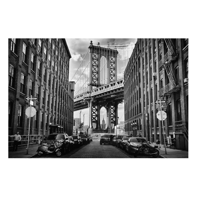 Magneetborden Manhattan Bridge In America
