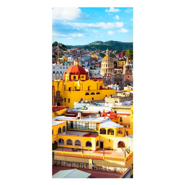 Magneetborden Colourful Houses Guanajuato