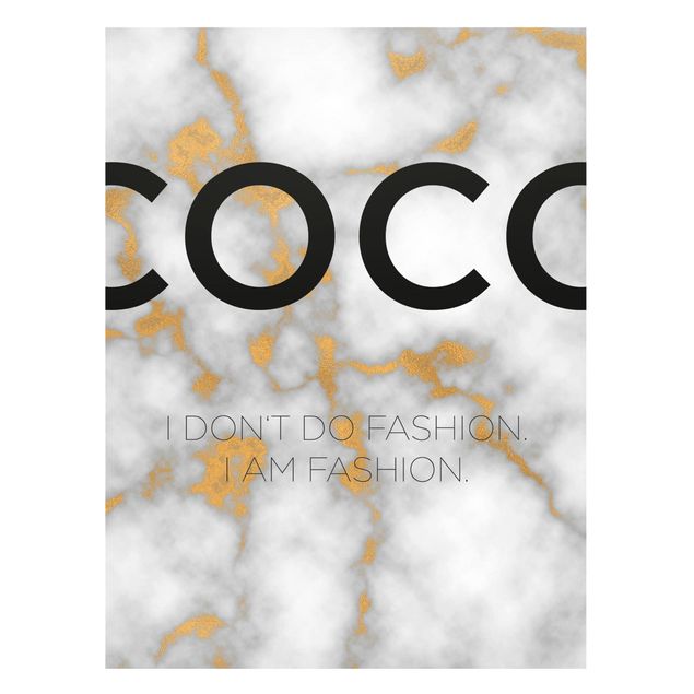 Magneetborden Coco - I Dont Do Fashion