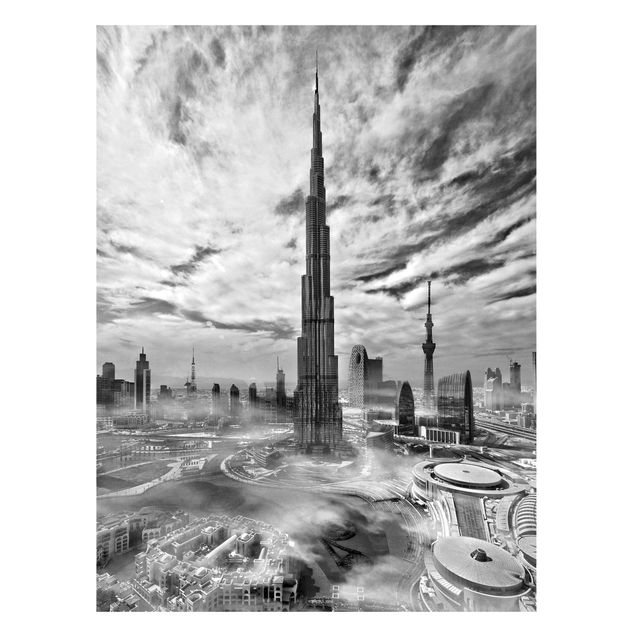 Magneetborden Dubai Super Skyline