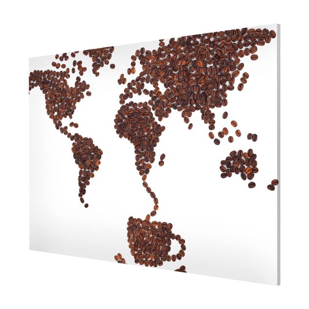 Magneetborden Coffee around the world