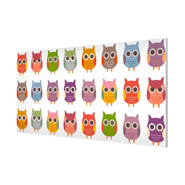 Magneetborden No.EK147 Owl Parade Set II
