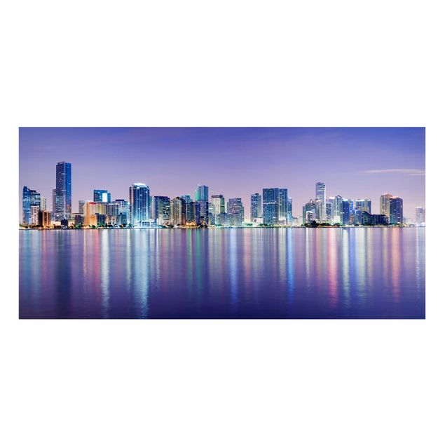 Magneetborden Purple Miami Beach
