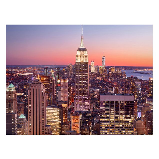 Magneetborden Sunset Manhattan New York City