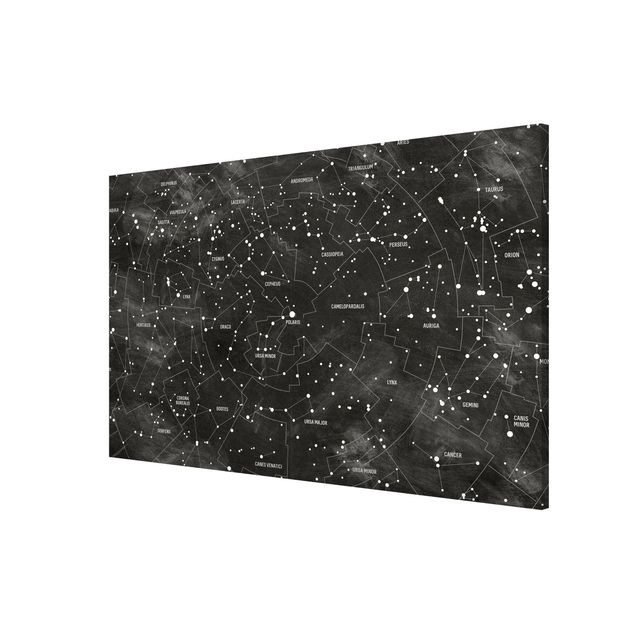 Magneetborden Map Of Constellations Blackboard Look