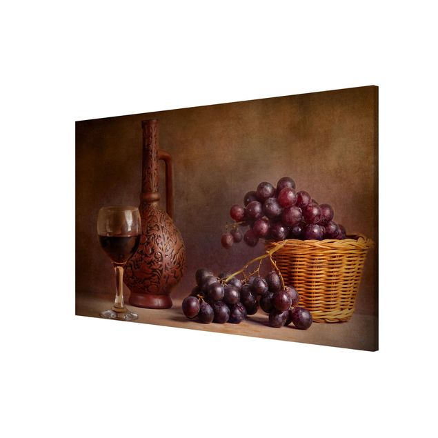 Magneetborden Still Life With Grapes