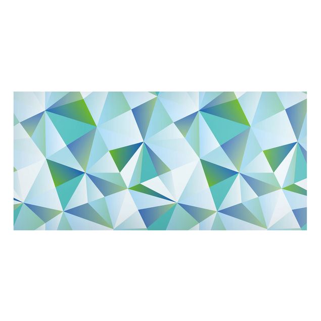 Magneetborden Vector Pattern Turquoise