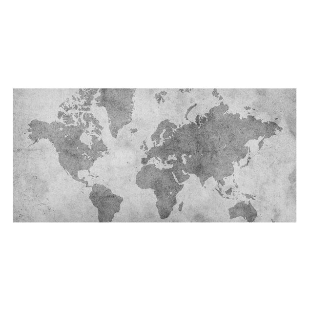 Magneetborden Vintage World Map II