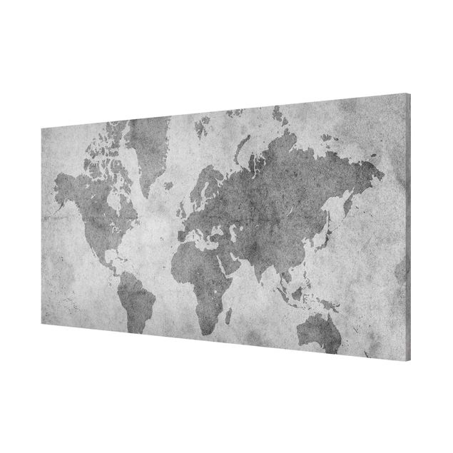 Magneetborden Vintage World Map II
