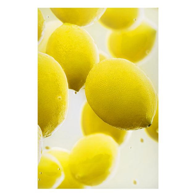 Magneetborden Lemons In Water