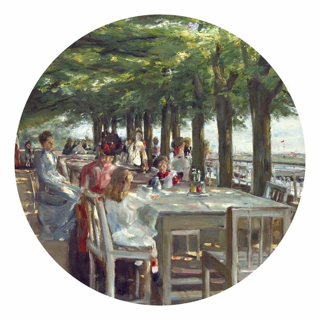 Behangcirkel Max Liebermann - The Restaurant Terrace Jacob