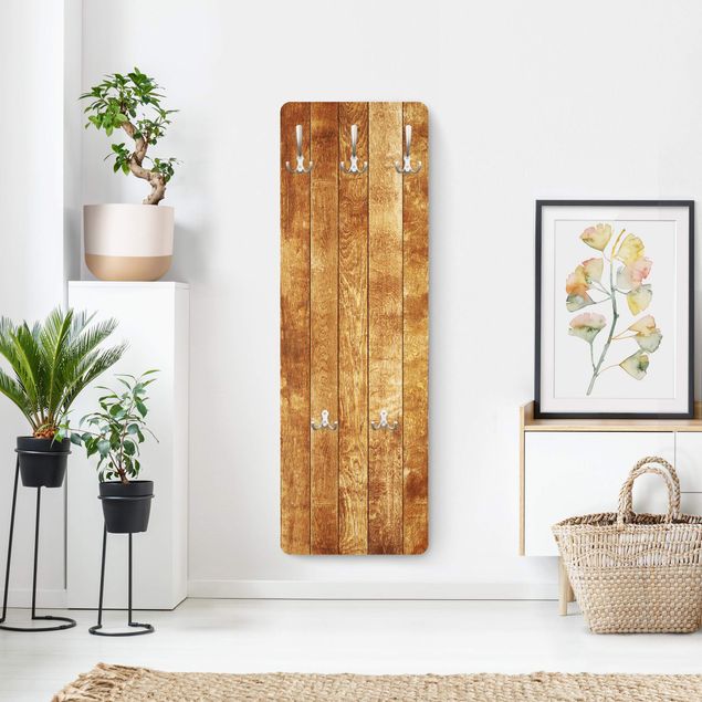 Wandkapstokken houten paneel Nordic Woodwall