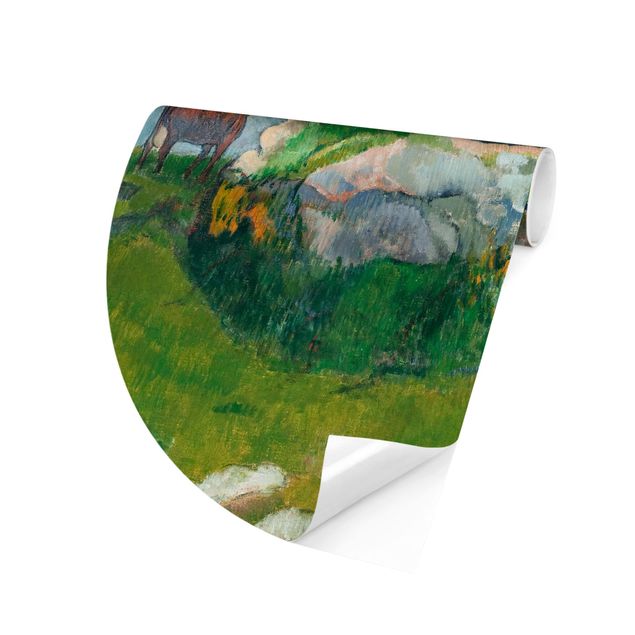 Behangcirkel Paul Gauguin - The Swineherd