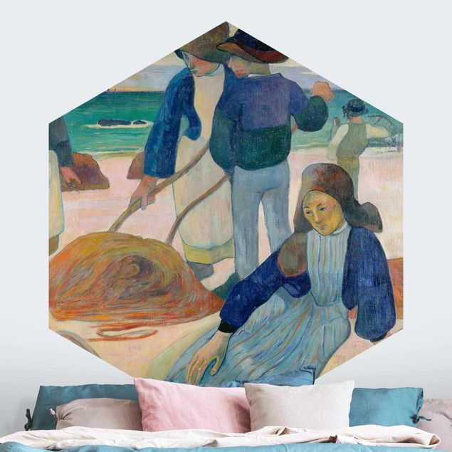 Hexagon Behang Paul Gauguin - Tang Collectors