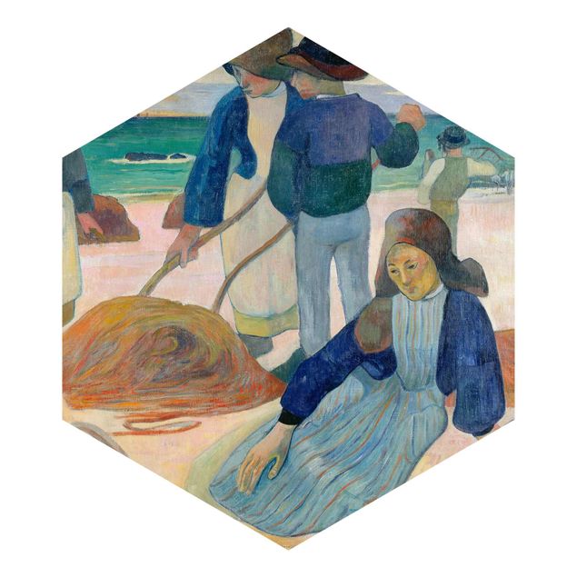 Hexagon Behang Paul Gauguin - Tang Collectors