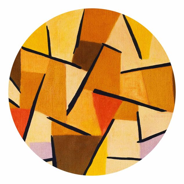 Behangcirkel Paul Klee - Harmonized Fight