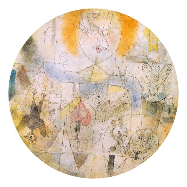 Behangcirkel Paul Klee - Irma Rossa