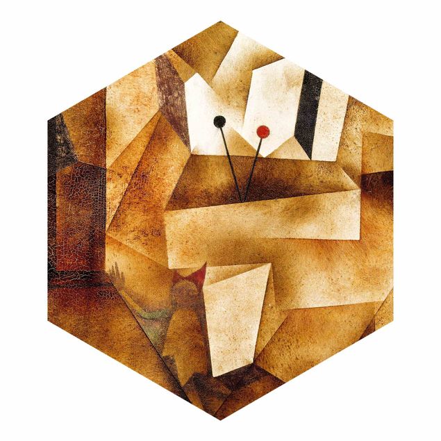 Hexagon Behang Paul Klee - Timpani Organ