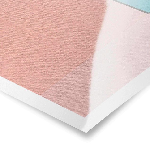 Posters Peach Coloured Thickness