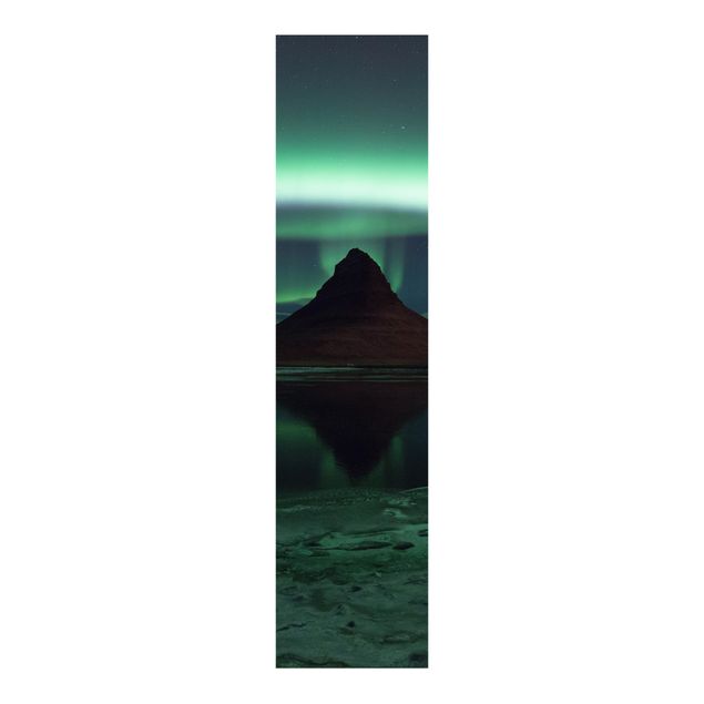Schuifgordijnen Northern Lights In Iceland