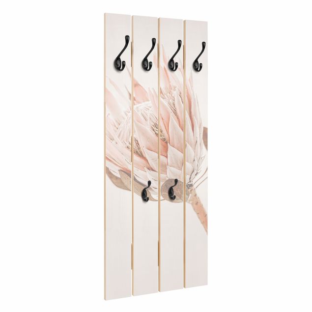 Wandkapstokken houten pallet Protea Queen Of Flowers