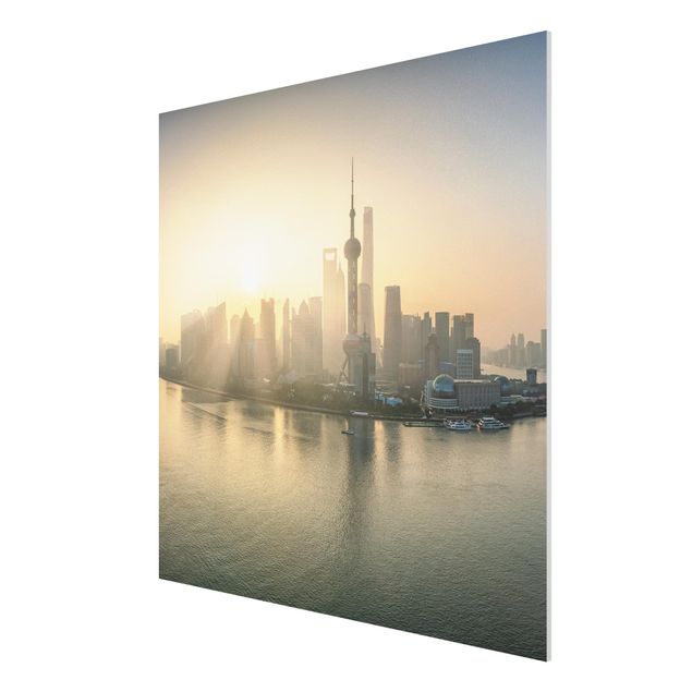 Forex schilderijen Pudong At Dawn
