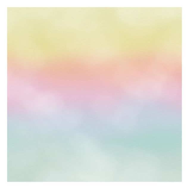 Fotobehang - Rainbow Watercolour