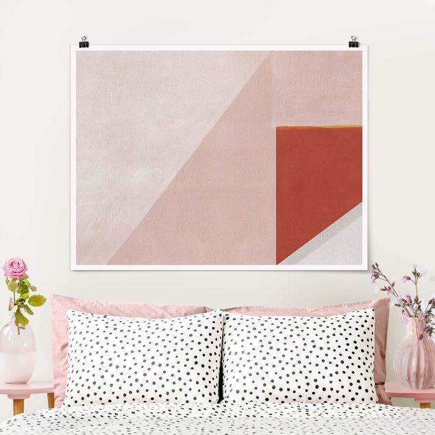 Posters Pink Geometry
